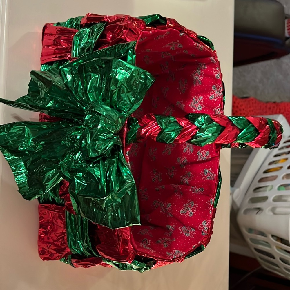 Christmas 🎅🏼 Decoration Handmade Basket